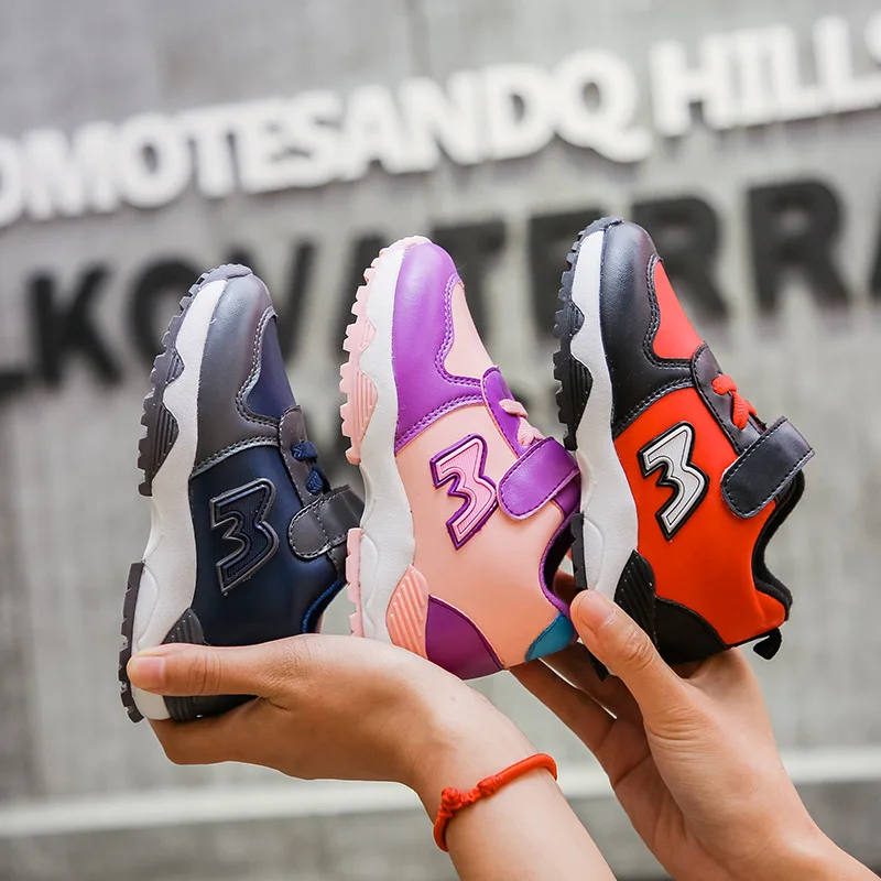 Модные спортивные кроссовки для мальчиков и девочек Повседневные Дышащие