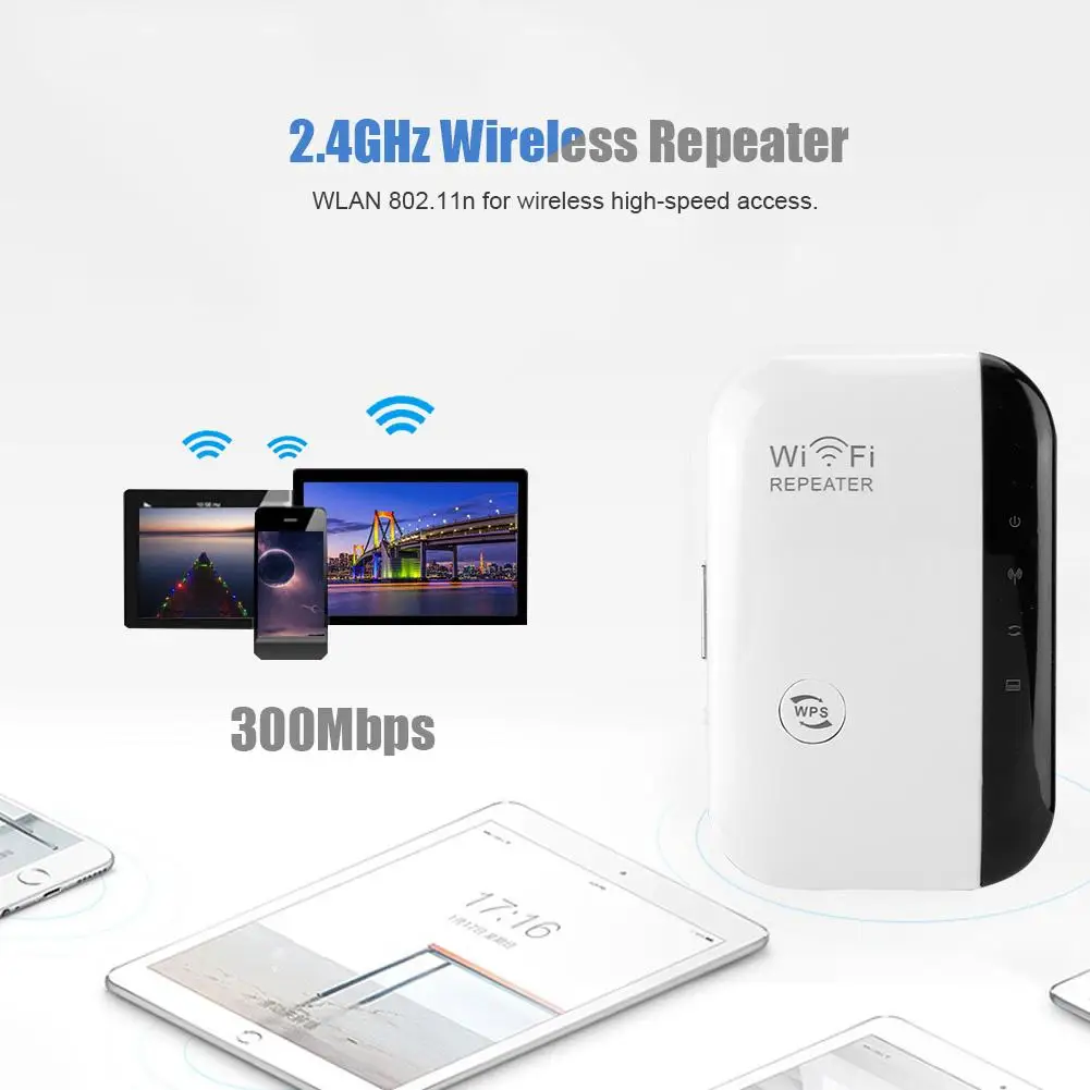 ГОРЯЧАЯ 2 4 ГГц WLAN 802 11 AP 300 Мбит/с беспроводной N ретранслятор расширитель