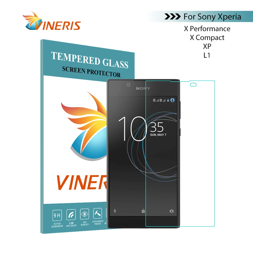 Для Sony Xperia L1 X Compact закаленное Стекло для x Performance компактный XP Экран протектор