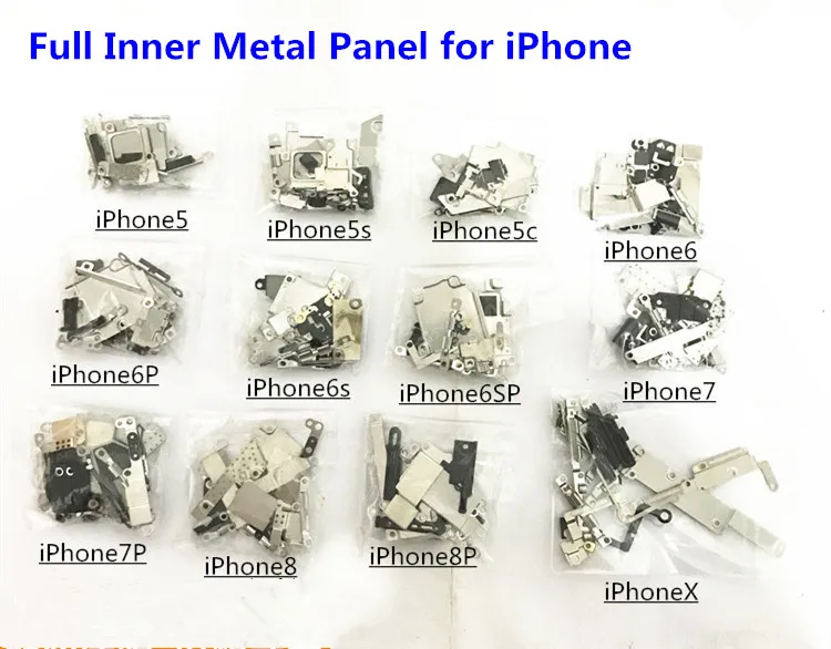 Металлический металлический держатель для iPhone 5 5c 5s 6 6s 7 8 plus X|Шлейфы мобильных