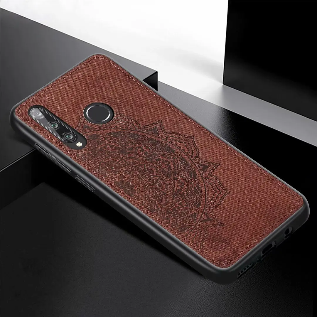 brown Для huawei Honor 10i 10 20 20i 8A 8S 7S 7A Pro Nova Lite 3 4E чехол с узором Мандала задняя крышка Держатель Автомобильный Магнит 360 градусов - Цвет: brown