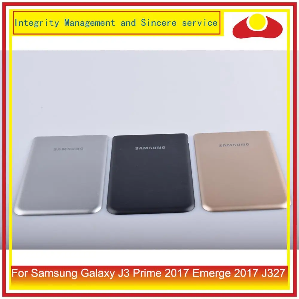 Корпус для Samsung Galaxy J3 Prime 2017 Emerge 2nd j327W J327V J327T корпус с аккумулятором Задняя