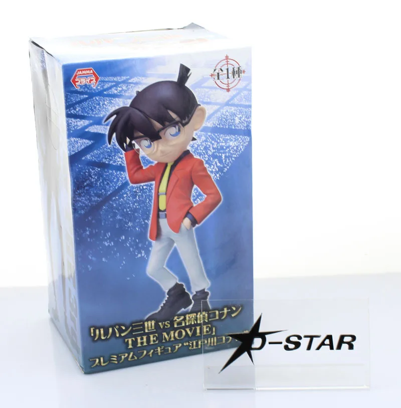 Бесплатная доставка Прохладный 7 &quotДетектив Конан красный костюм и пистолет