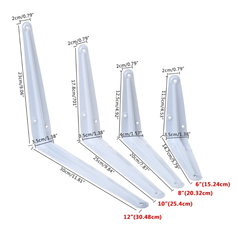 L Форма прямо Угловое крепление для полок штатив стеллажи поддерживает 6/8/10/12