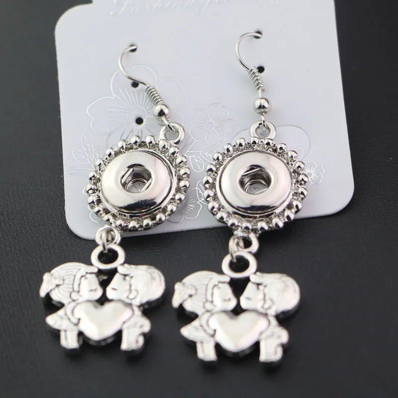 19 стилей на выбор! Новые милые висячие серьги с сердечками для мальчиков и