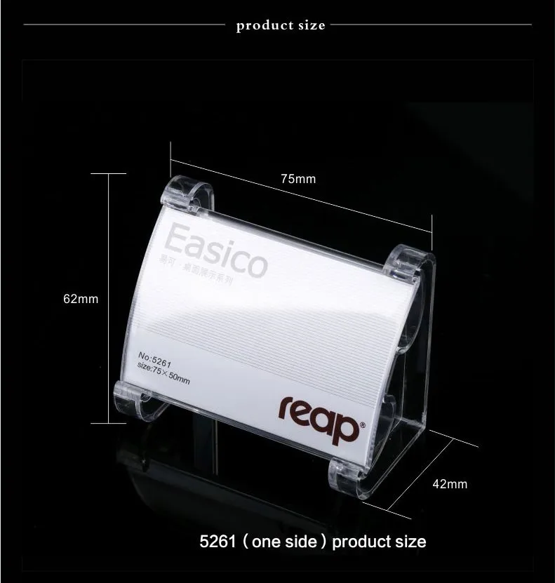 5-pack Reap Easico PS l-образная настольная рамка карта настольная подставка для демонстрации меню Сервис этикетка офис клуб бизнес Ресторан