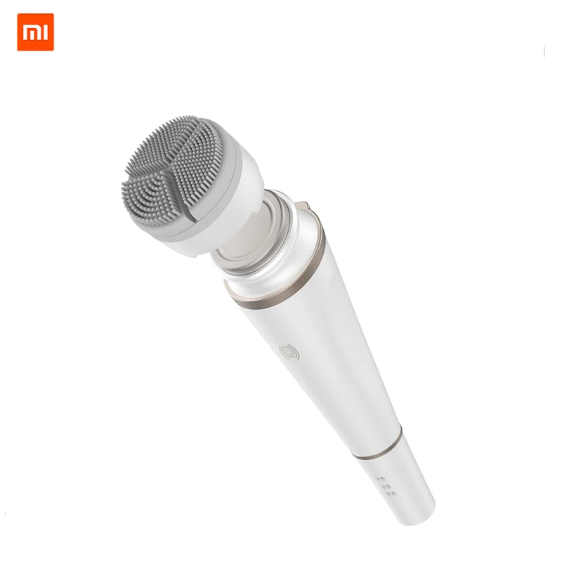 white Xiaomi InFace электронный звуковой косметический прибор для ухода за лицом глубокое очищение лица Уход за кожей Массажер для очистки масла грязи девушка лучший подарок - Цвет: white
