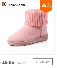 Классические женские зимние ботинки замшевые зимние ботильоны женские Обувь на теплом меху плюшевые стелька Высокие Качественные Botas Mujer зимняя обувь для дам