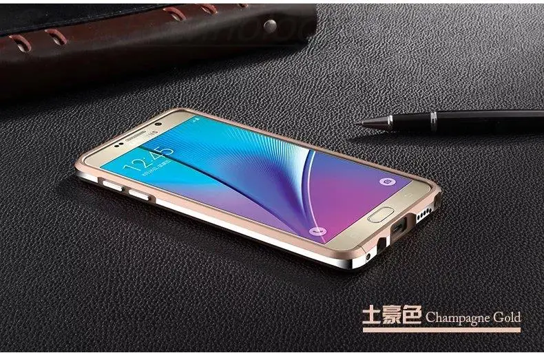 TX Роскошные Делюкс бампер для S samsung galaxy Note 5 N9200 N920F Алюминий случае телефон границ для samsung Note 5 защитная крышка