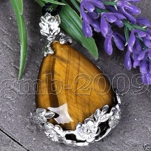 44*26 мм черный агат/тигровый глаз камень/голубой лазурит/Огненный Опал