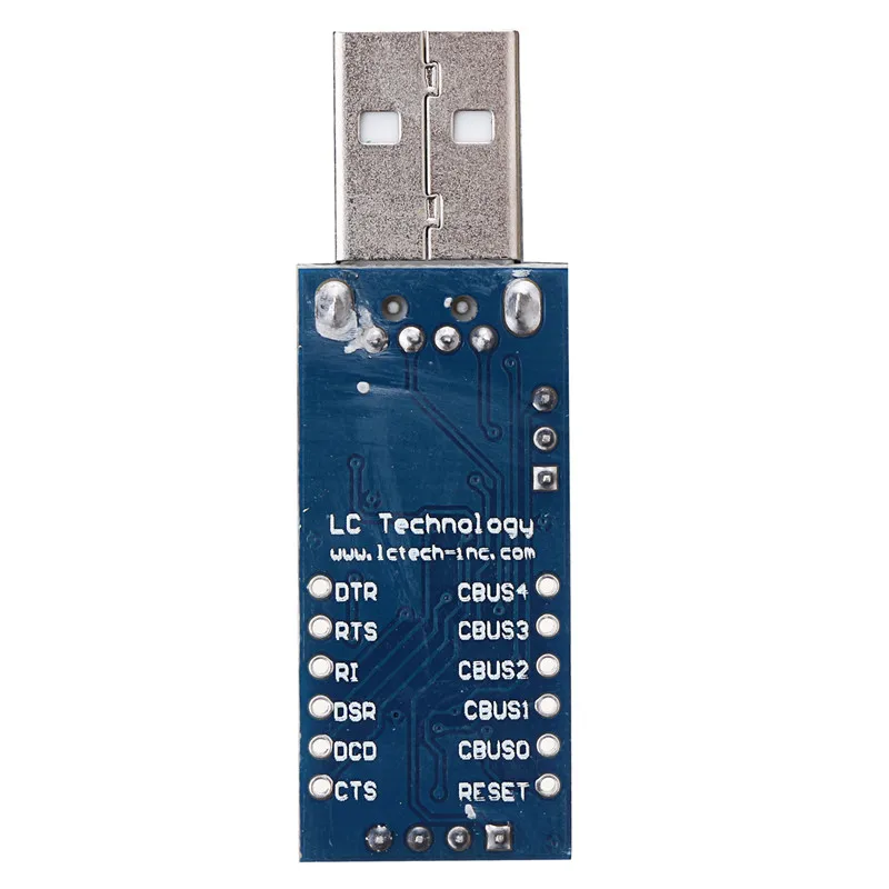 Информация о FT232 USB UART Board (тип A) FT232R FT232RL в RS232 TTL Последовательный модуль комплект