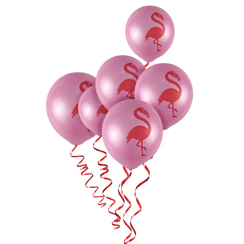 12-дюймовые Гавайские латексные воздушные шары с принтом один цвет на одной