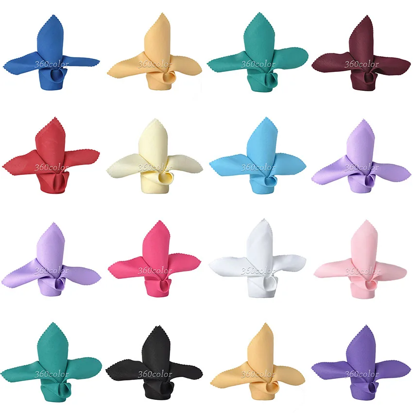 Льняная салфетка салфетки из полиэстера носовой платок ткань для столовой