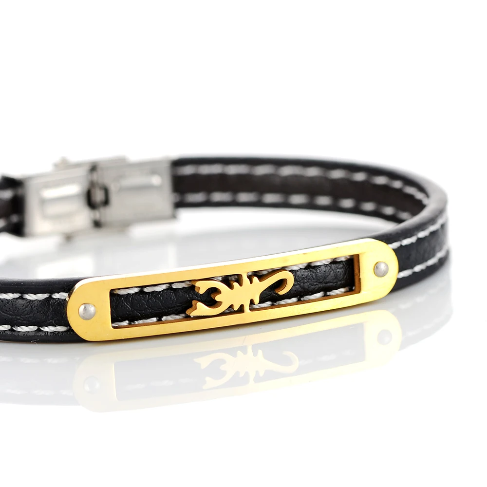 22 5 см браслеты и из натуральной кожи Аксессуары для часов браслет нержавеющей