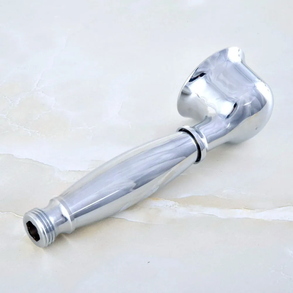 

Polished Chrome Brass Telephone Shape Hand Spray Handheld Shower head / Bathroom Accessory (Standard 1/2") mhh035