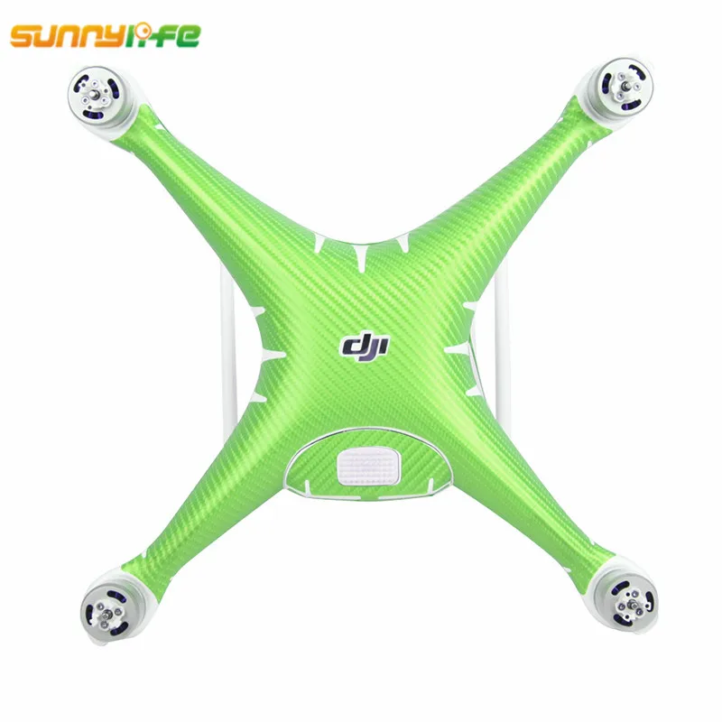 Водонепроницаемый корпус из углеродного волокна CF Drone Graphic Strickers с дистанционным