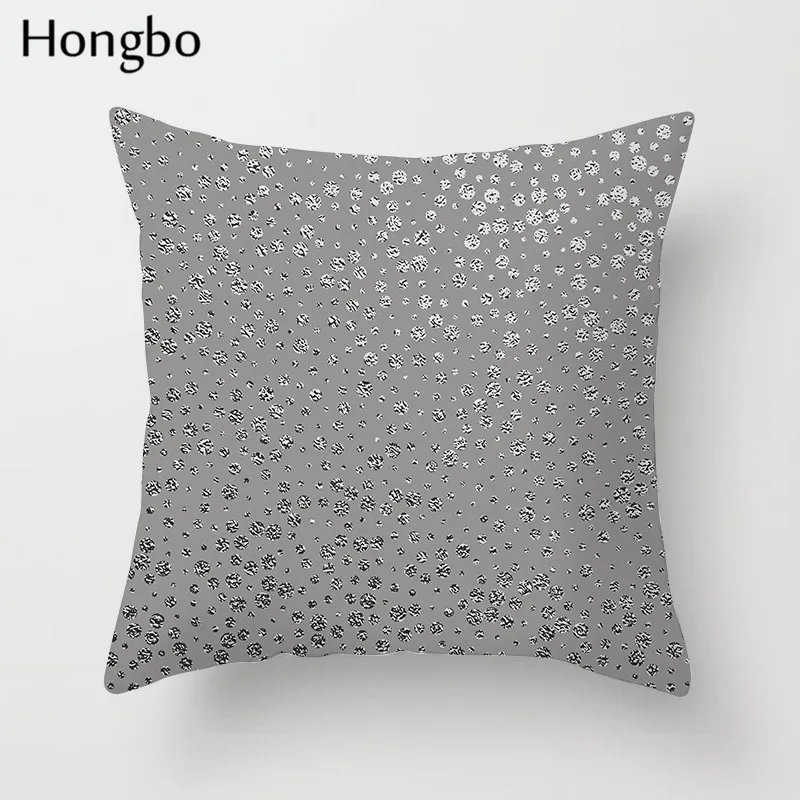 38 Hongbo специальное предложение рекламный цветок Геометрический стиль пледы наволочка квадратный наволочки индивидуальный подарок - Цвет: 38