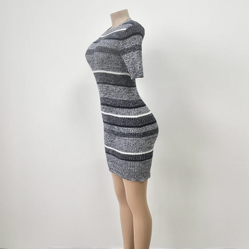Новинка 2019 теплый зимний женский свитер весеннее платье сексуальное узкое