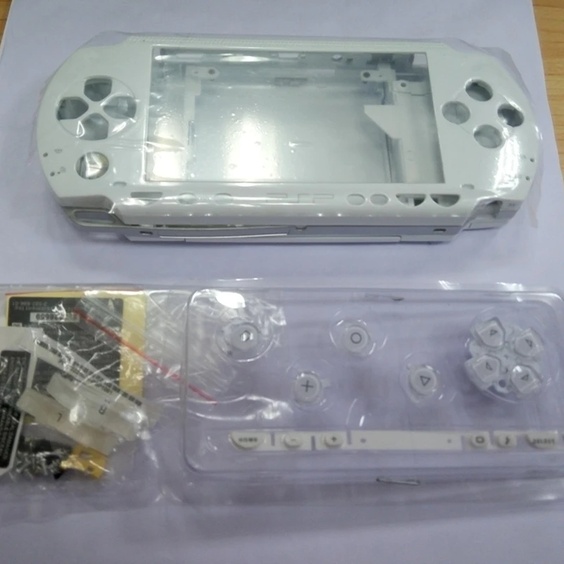 Белый чехол для PSP1000 PSP 1000 с полным корпусом Сменный Чехол игровой консоли