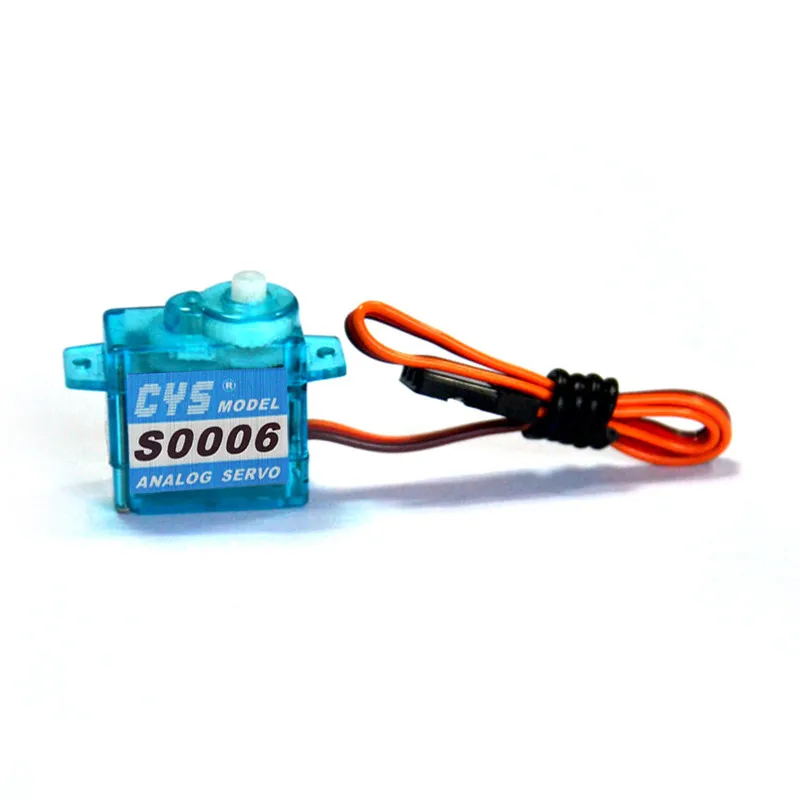 CYS-S0006 1 2 кг аналоговый 6g микро сервопривод для F3P KT RC Самолет мини модели самолетов