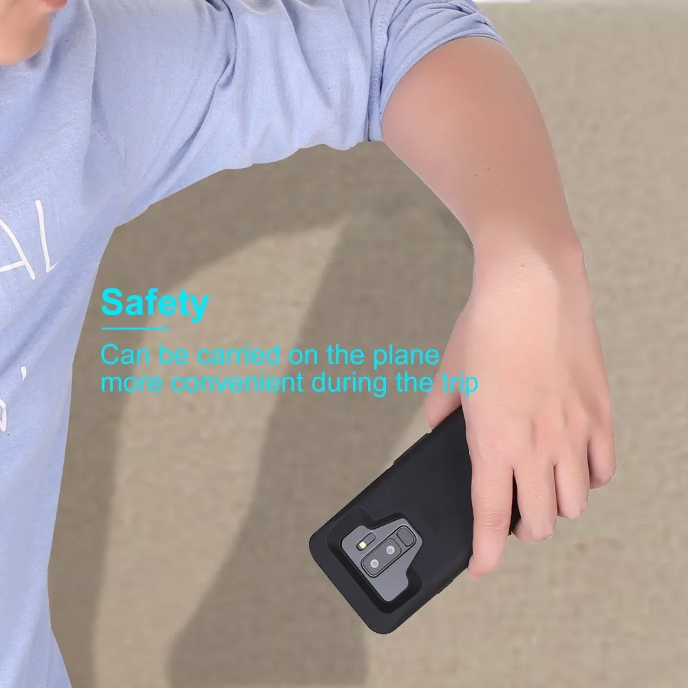 7000 мАч для Samsung Galaxy S9 S8 A8 Чехол аккумулятор Power Bank зарядное устройство чехол плюс