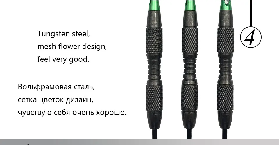 Easytoday 3 шт./компл. Стандартный стальной наконечник профессиональные дротики твердого типа вольфрама Дартс набор алюминиевых зеленых валов оперение дротиков для игры в дартс игры