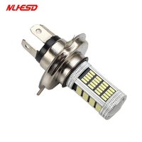 2pcs h4 led car fog light bulb drl driving lamp 4014 92smd auto replacement daytime running light led lamp high power