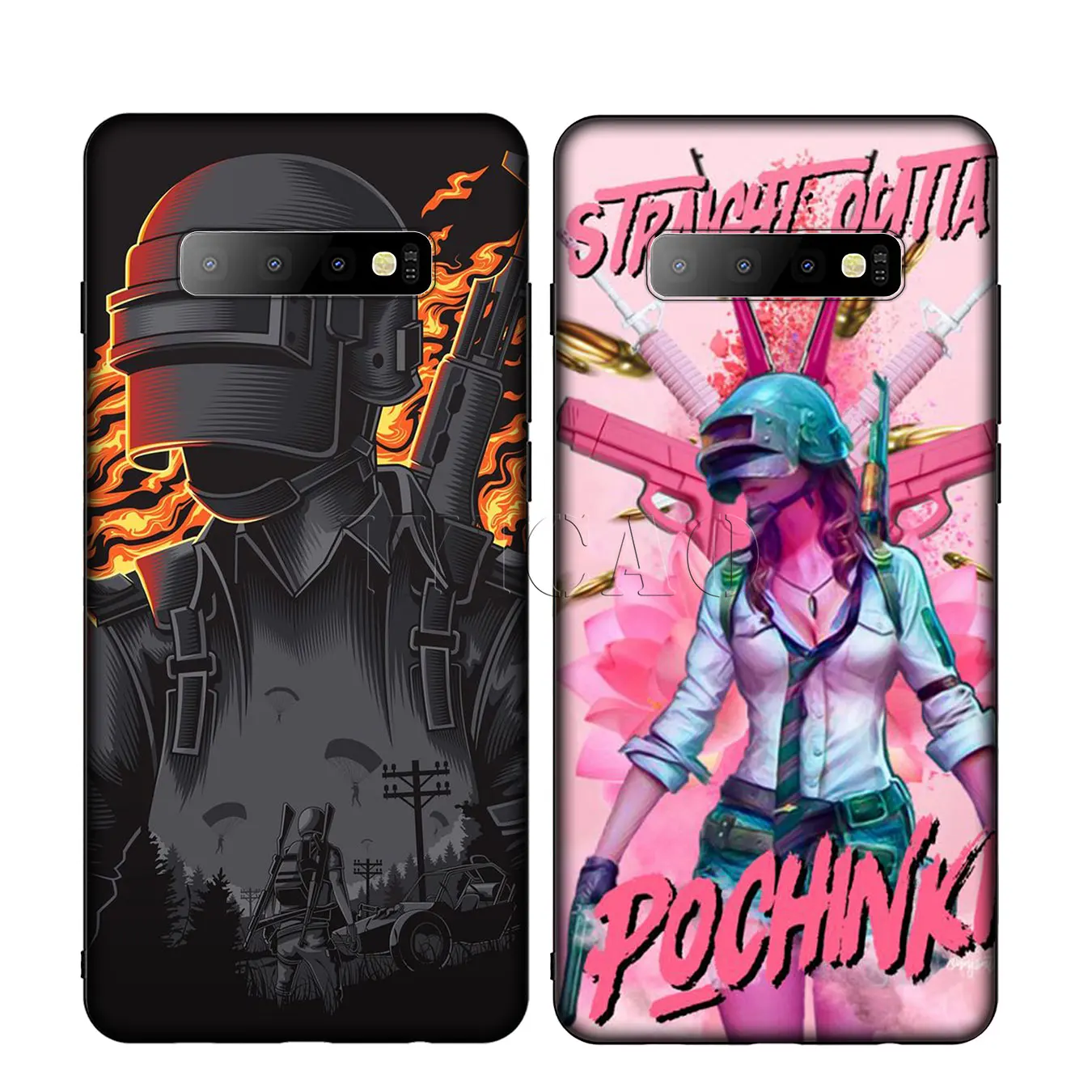 Мягкий силиконовый чехол для телефона с играми Pubg джедаев BATTLEGROUNDS Samsung Galaxy S20 S10 S9 S8