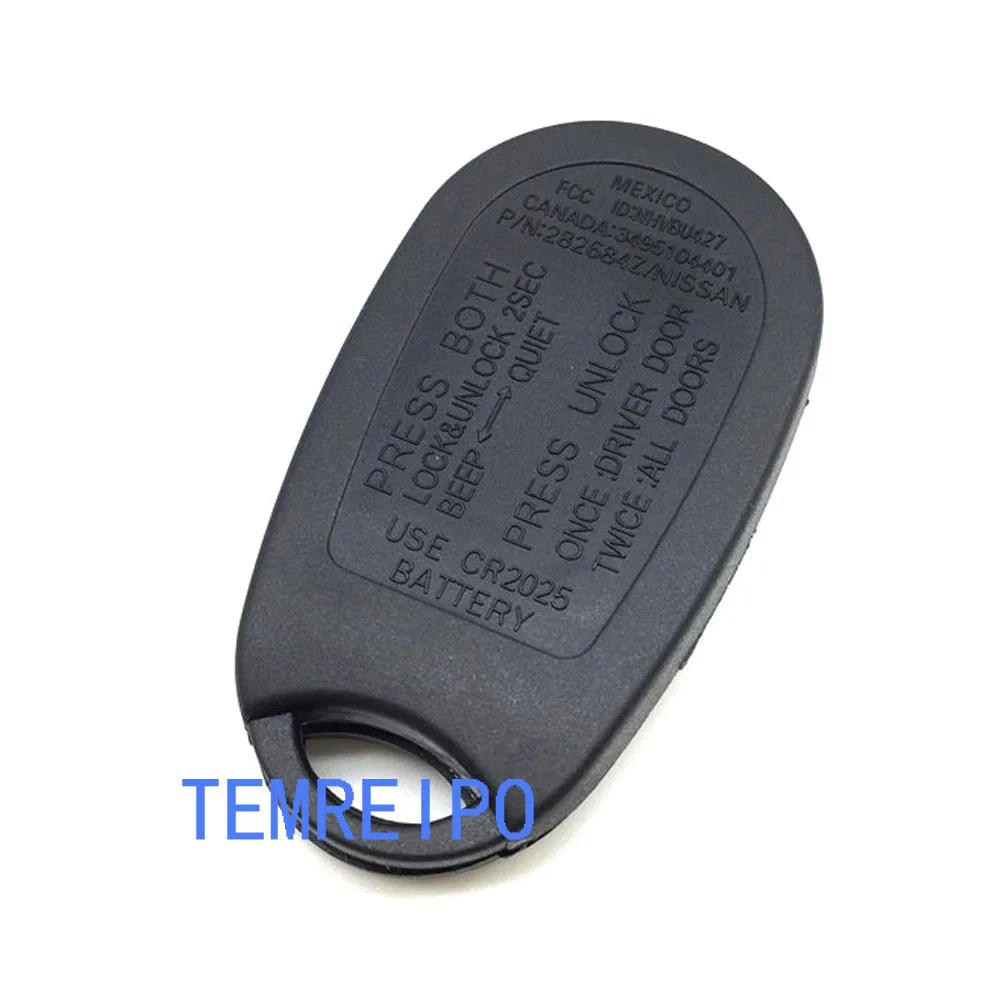 10 шт./лот ключи для Nissan Maxima 3 + 1 кнопки пульт дистанционного управления чехол ключа