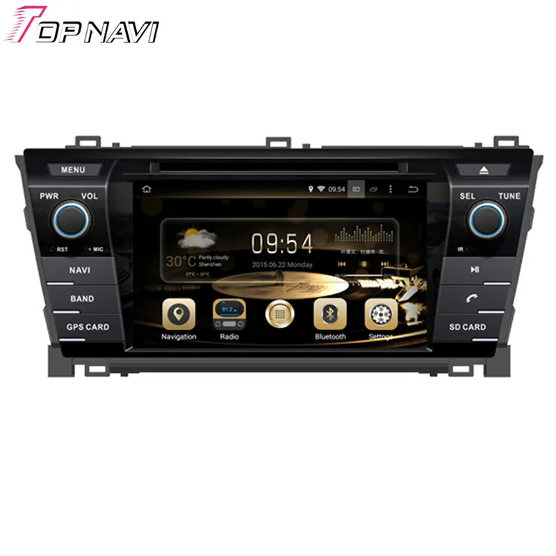 

TOPNAVI 7'' Octa Core 4GB Android 6.0 Car Video Player Auto Audio DVD PC for TOYOTA Corolla 2013- GPS Navigation Radio Stereo