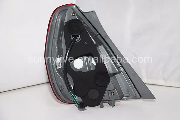 Для Honda Fit Jazz светодиодный задний фонарь хэтчбек 2002 до 2008 год красный цвет LF
