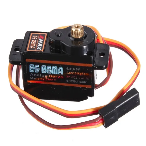 4 шт. xemax ES08MA аналоговые Металлический Micro сервопривода|micro servo|servo servometal servo |