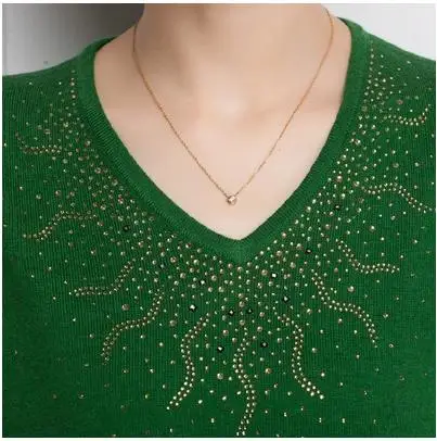 10 шт./лот ожерелье с круглым воротником дизайн горячей фиксации Стразы