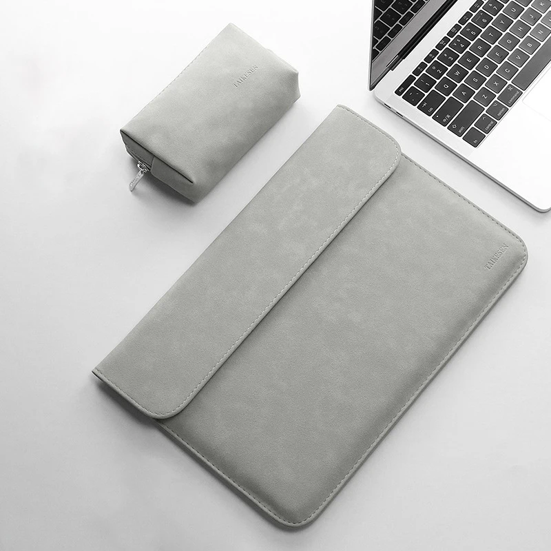 Матовая женская сумка из искусственной кожи для ноутбука 15 6 14 12 11 macbook Air 13 2019