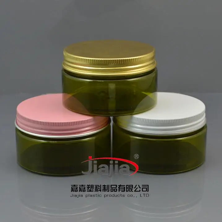 Пустой контейнер 100 мл для укладки гелевого воска волос г крем банка PRT оливковый