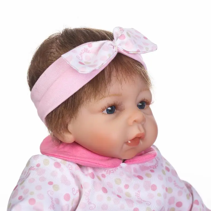 Bebe реалистичные силиконовые куклы 1" 40 см NPK бренд Новорожденные куклы-игрушки для девочек подарок мягкий BJD bonecas