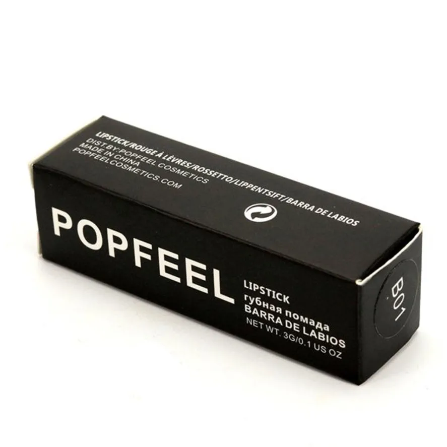 Новая модная матовая стойкая губная помада Popfeel, 20 цветов, матовая губная помада для губ, глянцевый карандаш, губные помады 0110#30