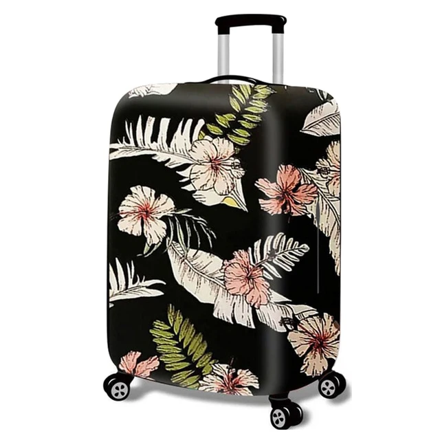 V Luggage Cover SEREQI полосатый дорожный багажный чехол для 18-32 дюймов, чехол для костюма, сумка для путешествий, защитный чехол для багажа, чехол для защиты от пыли, аксессуары для путешествий - Цвет: V Luggage Cover