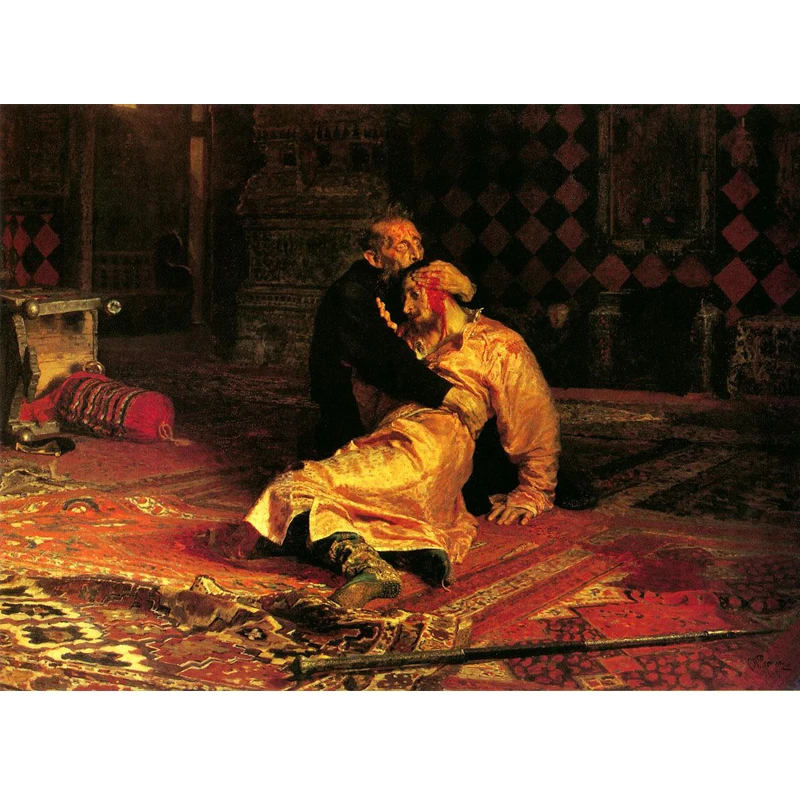 Алмазная 5d Вышивка Repin Иван рейд убил своими руками алмазная живопись вышивка