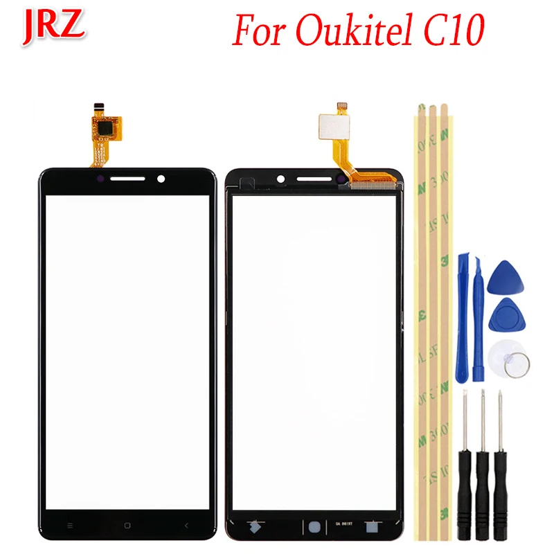 5 дюймов для Oukitel C10 Сенсорная панель дигитайзер Замена сенсорного экрана