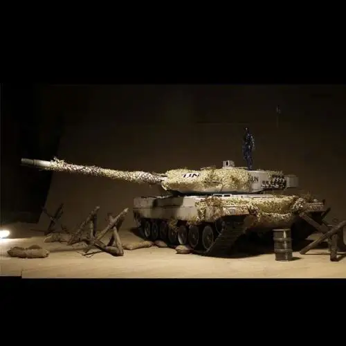 1/16 RC немецкий русский T90 Военный танк нейлоновая камуфляжная сетка снежное поле