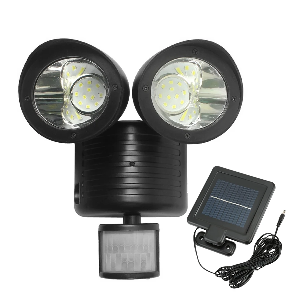 Настенная лампа LEDGLE на солнечной батарее умный водонепроницаемый светодиодный