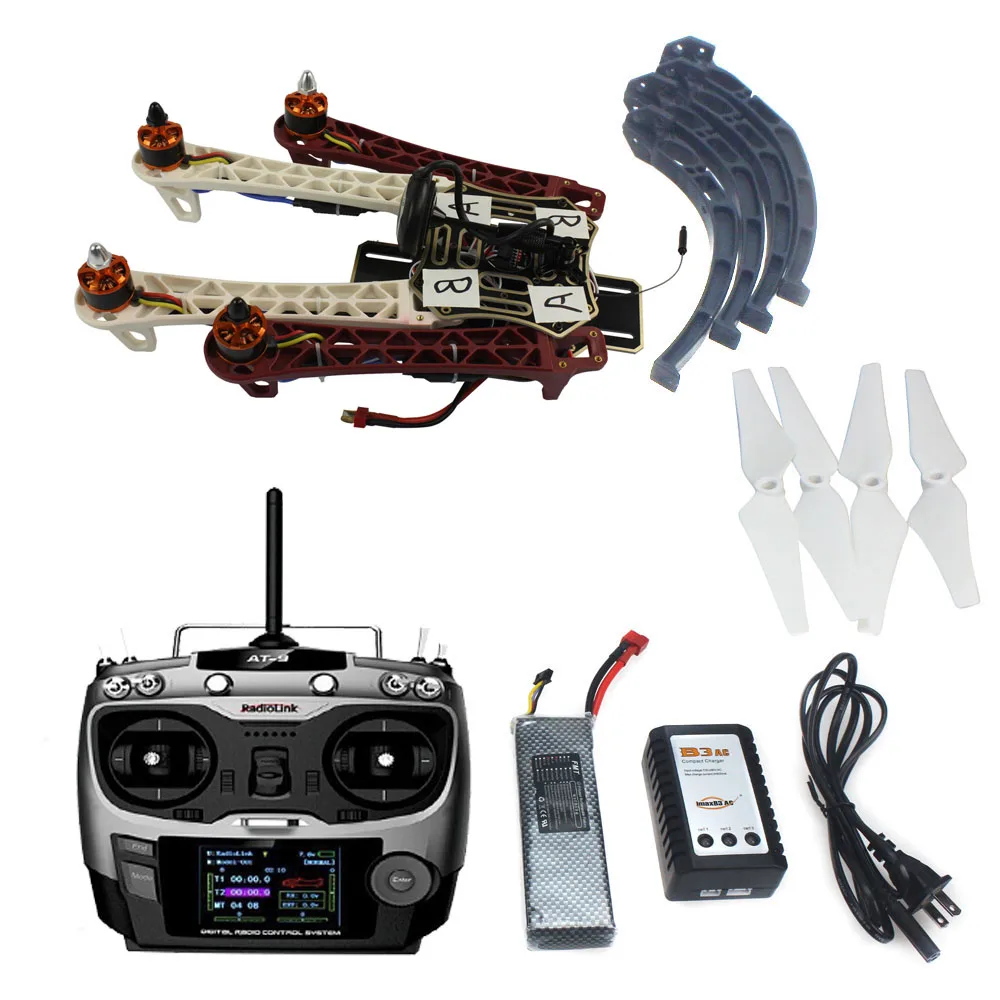 F02192 V JMT Собранный HJ 450 450F 4 Aix RFT Полный комплект с контроллером полета APM 2 8 GPS Компас