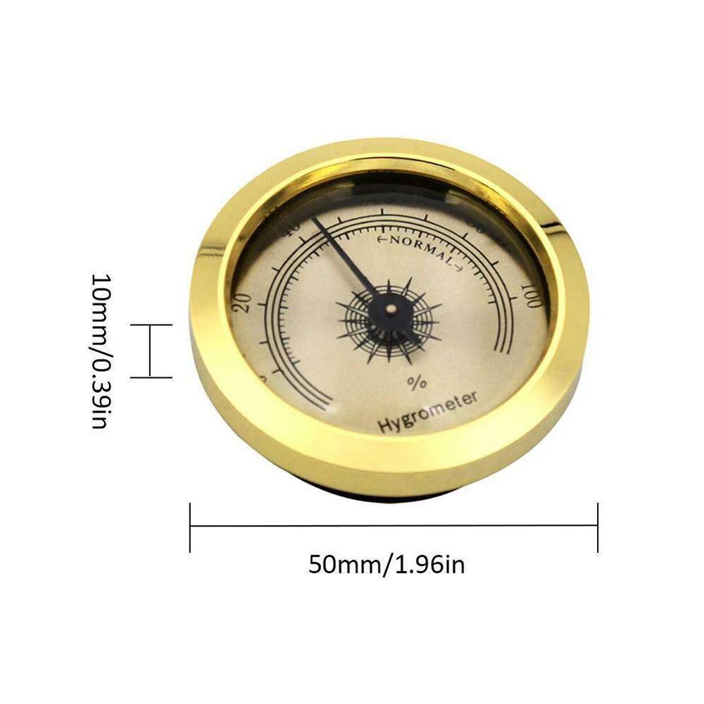 

50MM Humidor Dedicated Homothermal Electronic Accurate Cigar Hygrometer Digital Wardrobe Temperature Humidity Meters