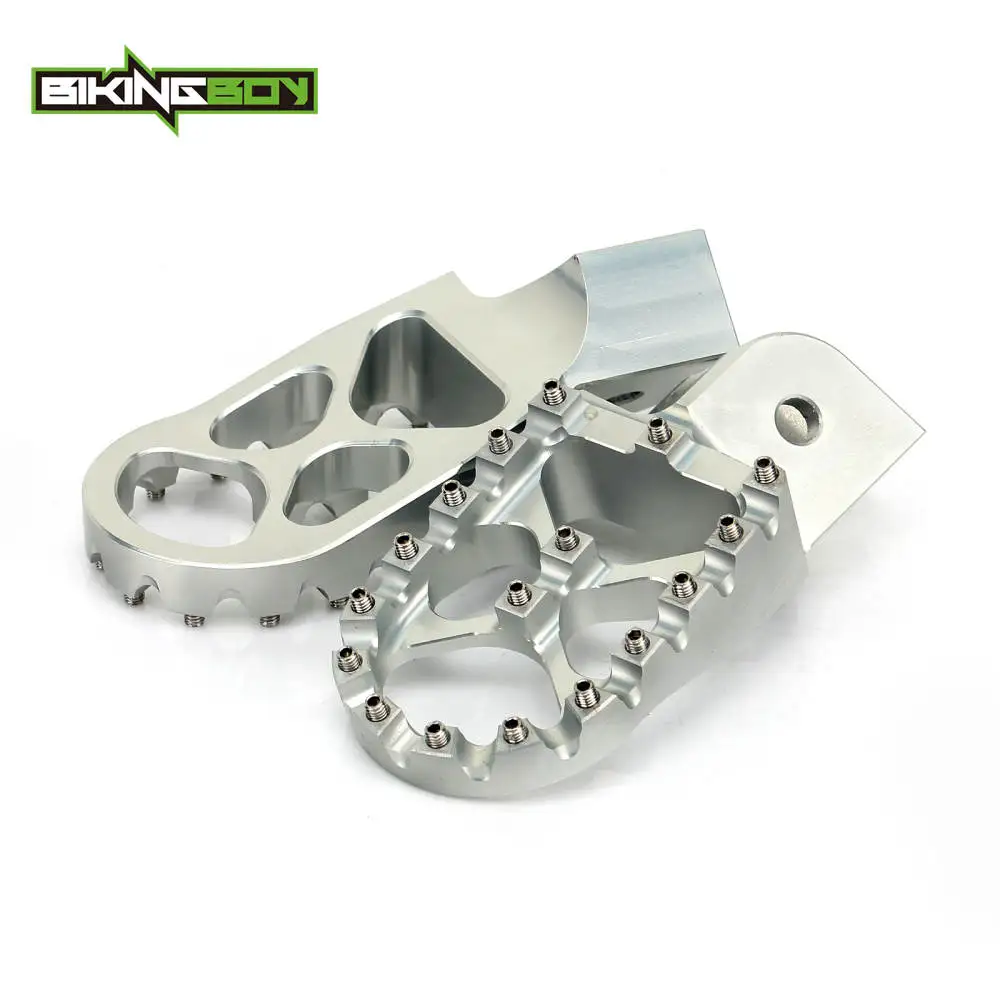 BIKINGBOY Foot Pegs Rests for BMW F650GS 00-12 F700GS 13 14 F800GS 2008-2013 R1200GS 2012 11 10 09 08 07 06 05 04 Pedal Footpeg |