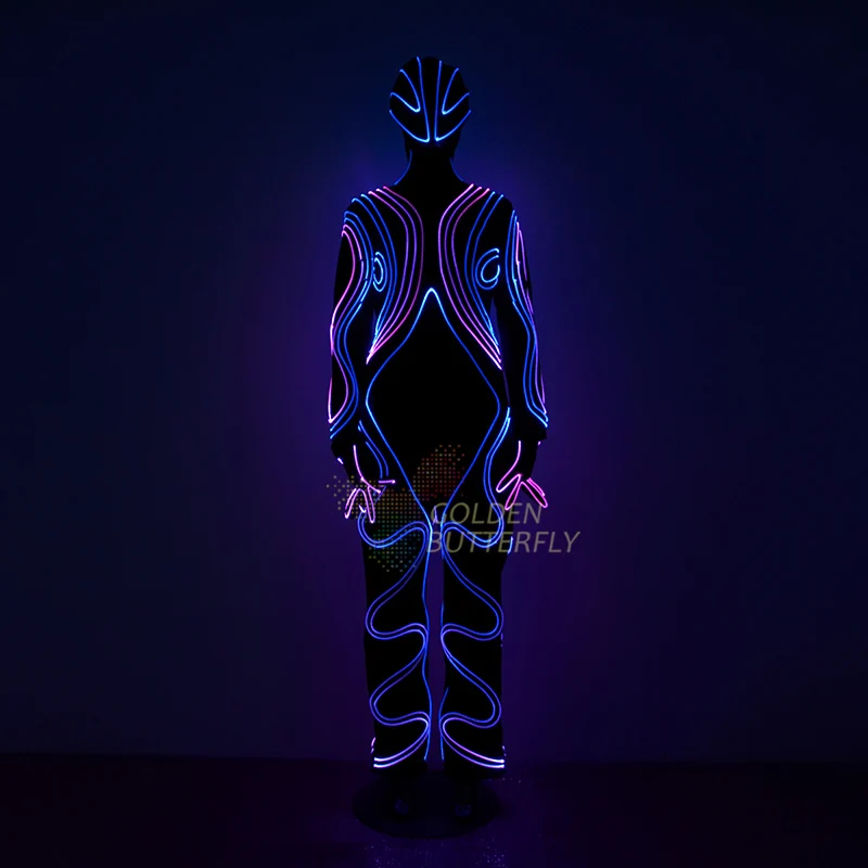 Светодиодная одежда полноцветная меняющая цвет светящаяся соединенная с