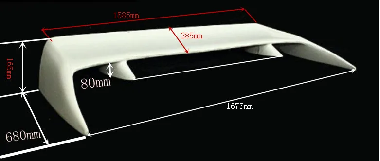 Для shapemade Power задний спойлер FRP для 180SX S13 S14 S14A 326 стекловолокно|rear spoiler|frp spoilerspoiler rear