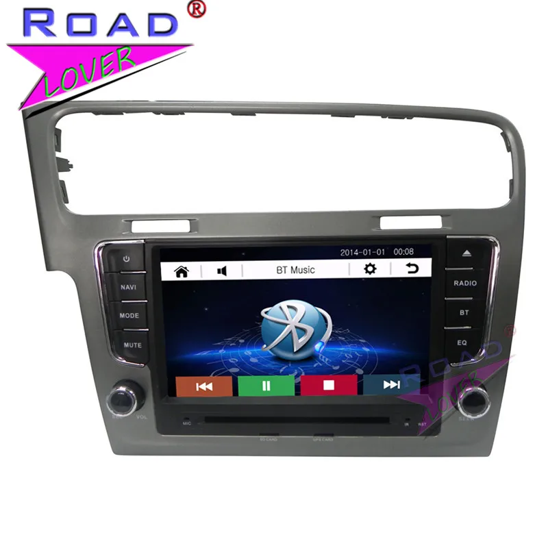 Автомобильный медиацентр TOPNAVI Wince 6 0 2 Din 8 дюймов DVD плеер авторадио для VW Golf 7 2013