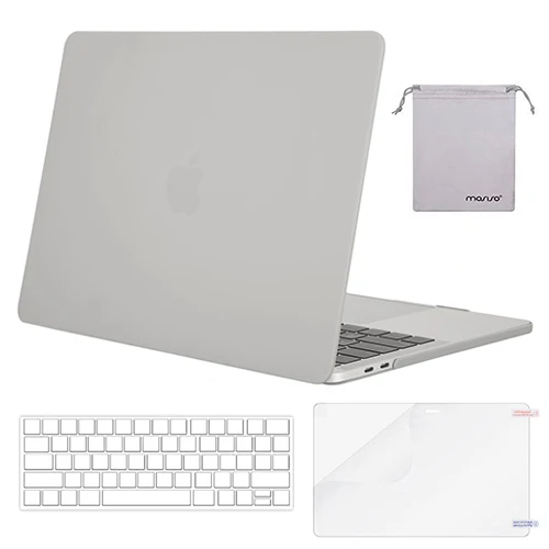 Чехол для ноутбука Mosiso, черный корпус, чехол для Macbook Pro 13 15 с/без сенсорной панели A1708 A1706 A1990, чехол s, аксессуары - Цвет: Neutral GrayCase