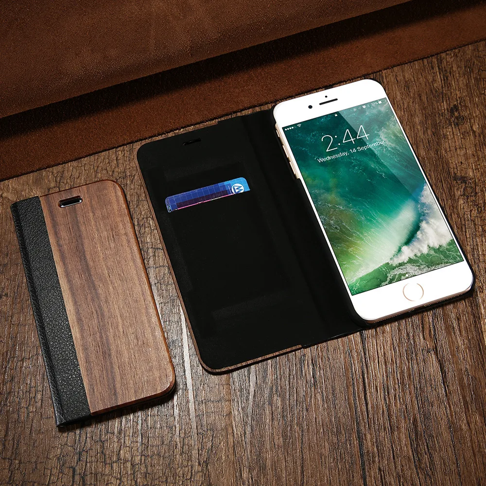 Kisscase чехол для samsung S7 Edge НАСТОЯЩИЙ ДЕРЕВЯННЫЙ флип телефона Galaxy из искусственной